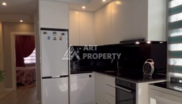 Современная квартира 1+1 с мебелью и тёплым полом, 50 кв.м. Тосмур, Алания - Ракурс 9