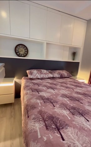 Современная квартира 1+1 с мебелью и тёплым полом, 50 кв.м. Тосмур, Алания - Ракурс 13