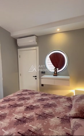 Современная квартира 1+1 с мебелью и тёплым полом, 50 кв.м. Тосмур, Алания - Ракурс 16