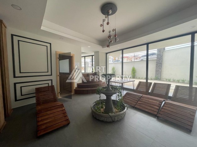 Современная квартира 1+1 с мебелью и тёплым полом, 50 кв.м. Тосмур, Алания - Ракурс 22