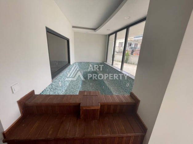 Современная квартира 1+1 с мебелью и тёплым полом, 50 кв.м. Тосмур, Алания - Ракурс 23