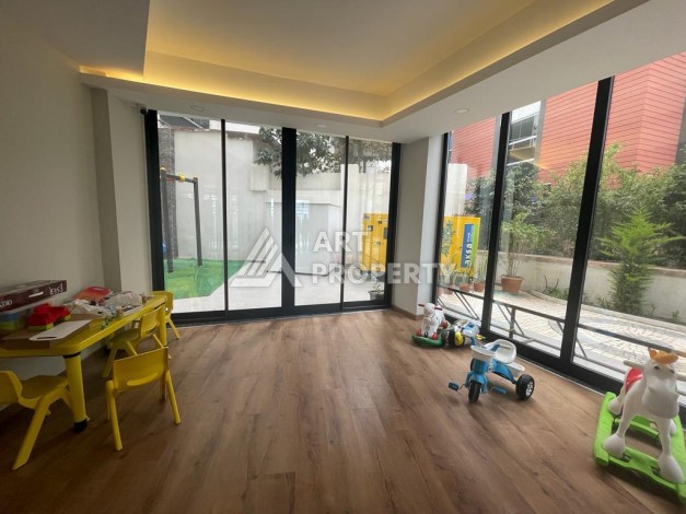 Современная квартира 1+1 с мебелью и тёплым полом, 50 кв.м. Тосмур, Алания - Ракурс 27