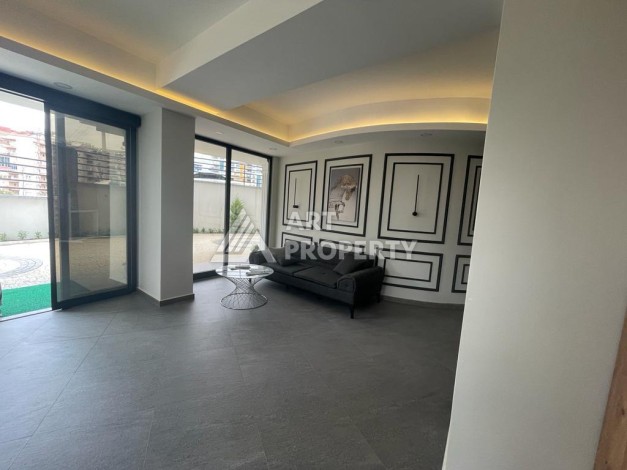 Современная квартира 1+1 с мебелью и тёплым полом, 50 кв.м. Тосмур, Алания - Ракурс 29