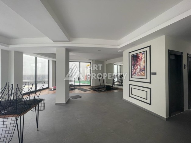 Современная квартира 1+1 с мебелью и тёплым полом, 50 кв.м. Тосмур, Алания - Ракурс 31