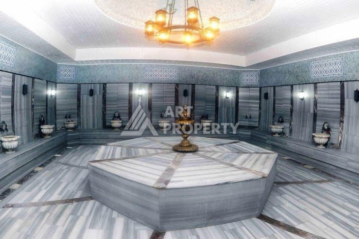 Квартира 2+1 в престижном ЖК всего 650 м от моря в Махмутларе - Ракурс 6