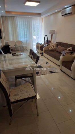 Квартира 2+1 в престижном ЖК всего 650 м от моря в Махмутларе - Ракурс 19
