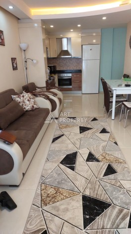 Квартира 2+1 в престижном ЖК всего 650 м от моря в Махмутларе - Ракурс 20