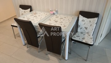 Квартира 2+1 в престижном ЖК всего 650 м от моря в Махмутларе - Ракурс 25