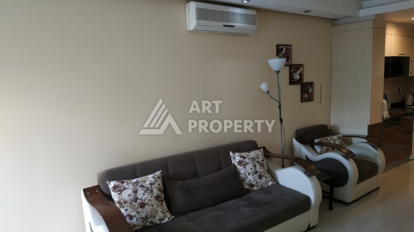 Квартира 2+1 в престижном ЖК всего 650 м от моря в Махмутларе - Ракурс 33