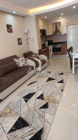 Квартира 2+1 в престижном ЖК всего 650 м от моря в Махмутларе - Ракурс 37