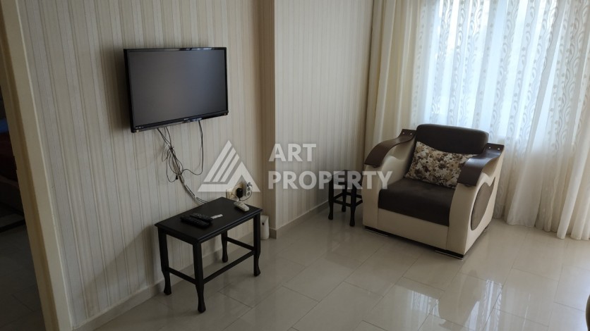 Квартира 2+1 в престижном ЖК всего 650 м от моря в Махмутларе - Ракурс 38