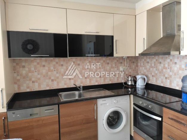 Квартира 2+1 в престижном ЖК всего 650 м от моря в Махмутларе - Ракурс 42