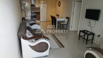 Квартира 2+1 в престижном ЖК всего 650 м от моря в Махмутларе - Ракурс 45