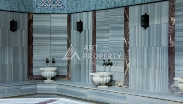 Квартира 2+1 в престижном ЖК всего 650 м от моря в Махмутларе - Ракурс 48