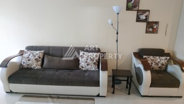 Квартира 2+1 в престижном ЖК всего 650 м от моря в Махмутларе - Ракурс 52
