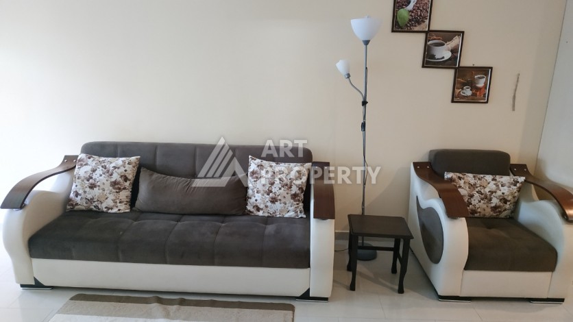 Квартира 2+1 в престижном ЖК всего 650 м от моря в Махмутларе - Ракурс 51