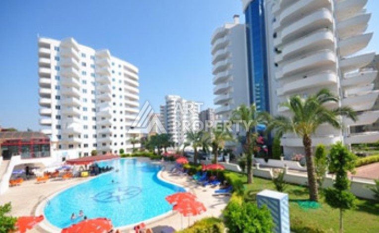 Квартира 2+1 в престижном ЖК всего 650 м от моря в Махмутларе - Ракурс 62