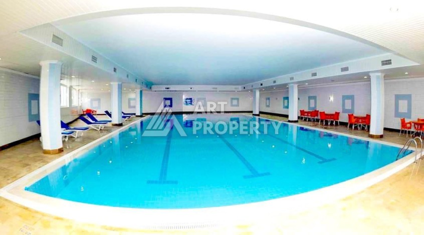 Квартира 2+1 в престижном ЖК всего 650 м от моря в Махмутларе - Ракурс 84