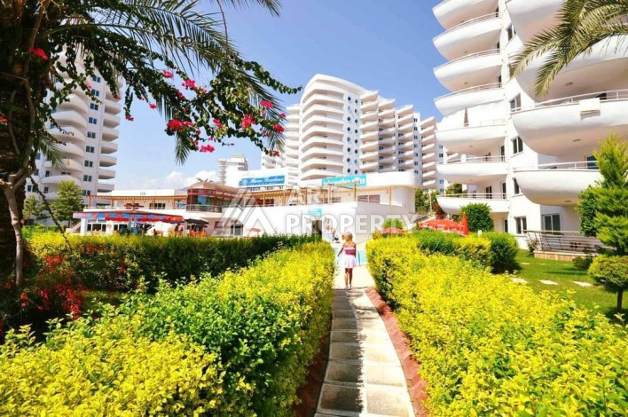 Квартира 2+1 в престижном ЖК всего 650 м от моря в Махмутларе - Ракурс 98