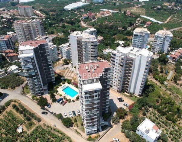 Квартира 2+1 с панорамным видом на море в Махмутларе, 115 кв.м. - Ракурс 0