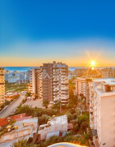 Квартира 2+1 с панорамным видом на море в Махмутларе, 115 кв.м. - Ракурс 3