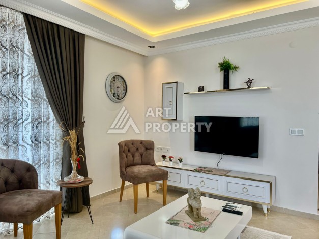 Квартира 2+1 с панорамным видом на море в Махмутларе, 115 кв.м. - Ракурс 11