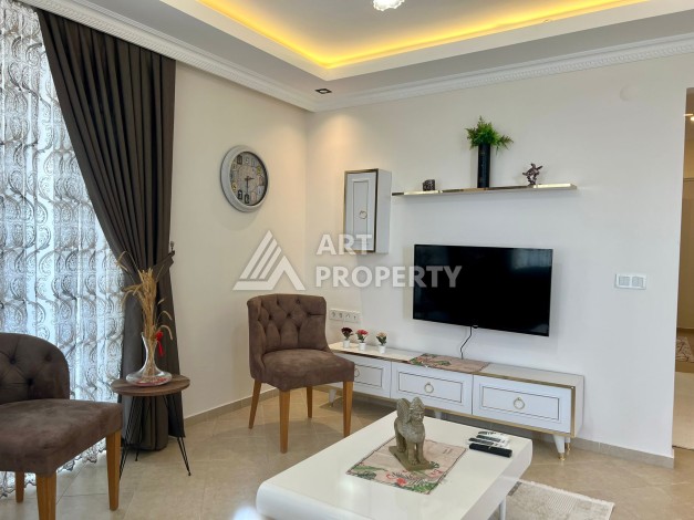 Квартира 2+1 с панорамным видом на море в Махмутларе, 115 кв.м. - Ракурс 13