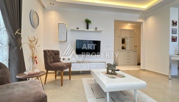 Квартира 2+1 с панорамным видом на море в Махмутларе, 115 кв.м. - Ракурс 15