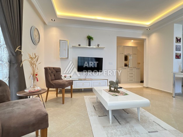 Квартира 2+1 с панорамным видом на море в Махмутларе, 115 кв.м. - Ракурс 14