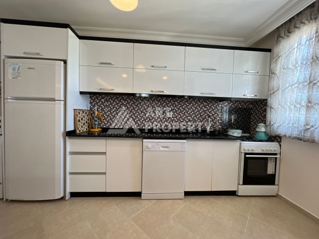 Квартира 2+1 с панорамным видом на море в Махмутларе, 115 кв.м. - Ракурс 15