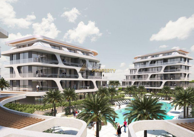 Новый проект современного комплекса в центре района Оба, 86-245 м2 - Ракурс 3