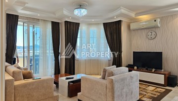 Светлая квартира 2+1 с видом на море в Махмутларе, 117 кв.м. - Ракурс 4