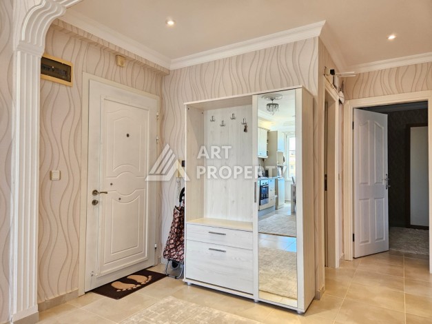 Светлая квартира 2+1 с видом на море в Махмутларе, 117 кв.м. - Ракурс 6