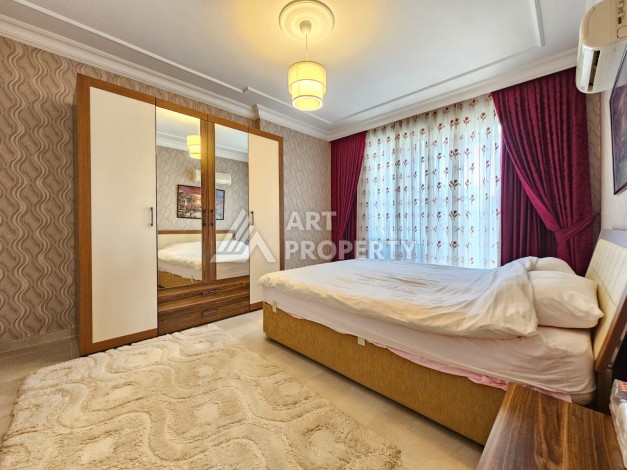 Светлая квартира 2+1 с видом на море в Махмутларе, 117 кв.м. - Ракурс 15