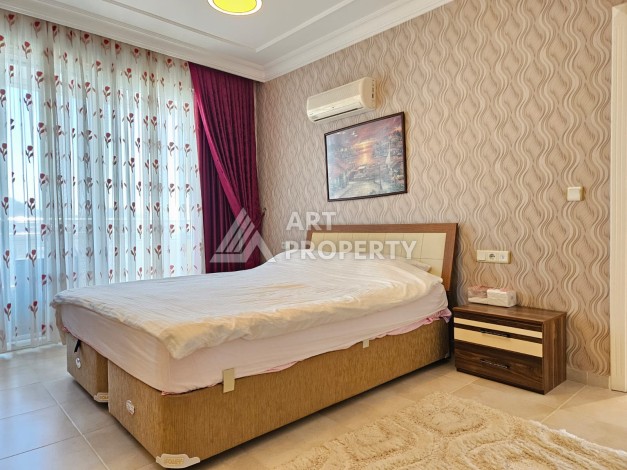 Светлая квартира 2+1 с видом на море в Махмутларе, 117 кв.м. - Ракурс 17