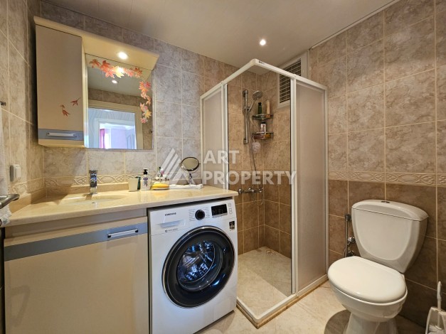 Светлая квартира 2+1 с видом на море в Махмутларе, 117 кв.м. - Ракурс 18