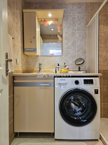 Светлая квартира 2+1 с видом на море в Махмутларе, 117 кв.м. - Ракурс 19