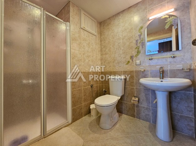 Светлая квартира 2+1 с видом на море в Махмутларе, 117 кв.м. - Ракурс 22