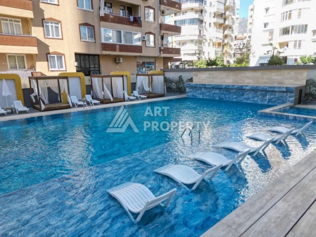 Эксклюзивная квартира у моря 2+1, всего 120 м до пляжа. Махмутлар, Алания - Ракурс 34