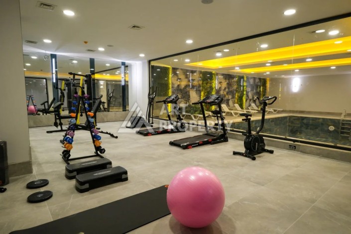 Эксклюзивная квартира у моря 2+1, всего 120 м до пляжа. Махмутлар, Алания - Ракурс 44