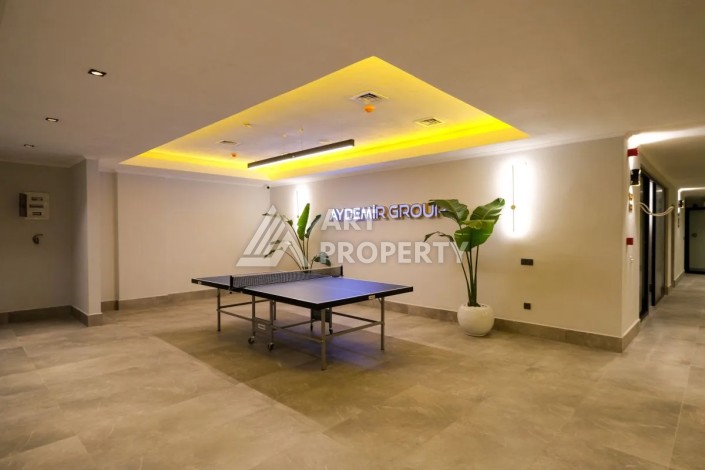 Эксклюзивная квартира у моря 2+1, всего 120 м до пляжа. Махмутлар, Алания - Ракурс 45