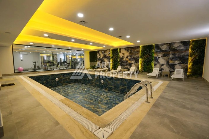 Эксклюзивная квартира у моря 2+1, всего 120 м до пляжа. Махмутлар, Алания - Ракурс 46