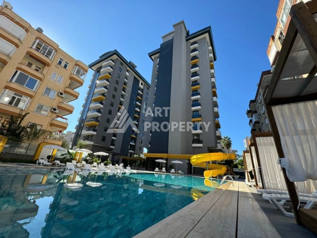 Эксклюзивная квартира у моря 2+1, всего 120 м до пляжа. Махмутлар, Алания - Ракурс 52