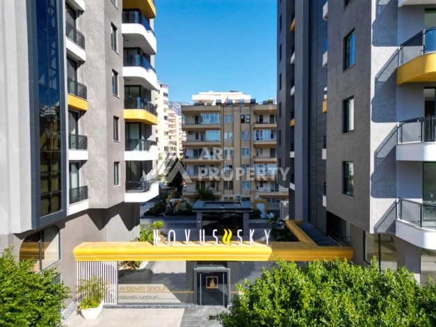 Эксклюзивная квартира у моря 2+1, всего 120 м до пляжа. Махмутлар, Алания - Ракурс 54