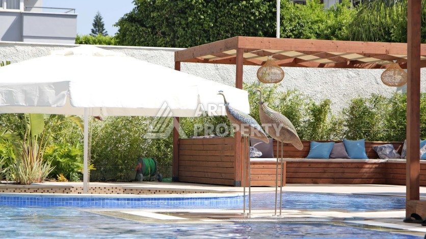 Квартира 2+1 в стильной резиденции в 250 м от моря. Центр, Алания - Ракурс 2