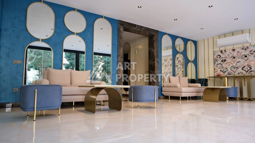 Квартира 2+1 в стильной резиденции в 250 м от моря. Центр, Алания - Ракурс 25