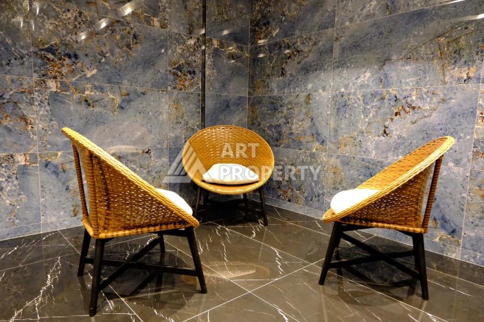 Квартира 2+1 в стильной резиденции в 250 м от моря. Центр, Алания - Ракурс 31