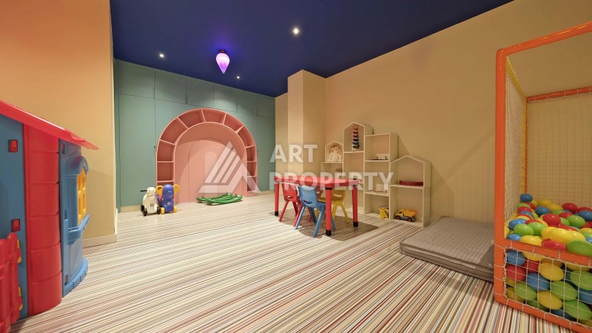 Квартира 2+1 в стильной резиденции в 250 м от моря. Центр, Алания - Ракурс 33