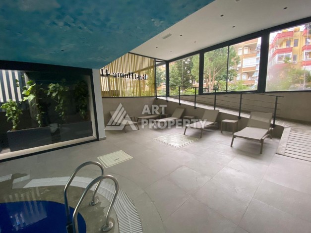 Квартира 2+1 в стильной резиденции в 250 м от моря. Центр, Алания - Ракурс 38