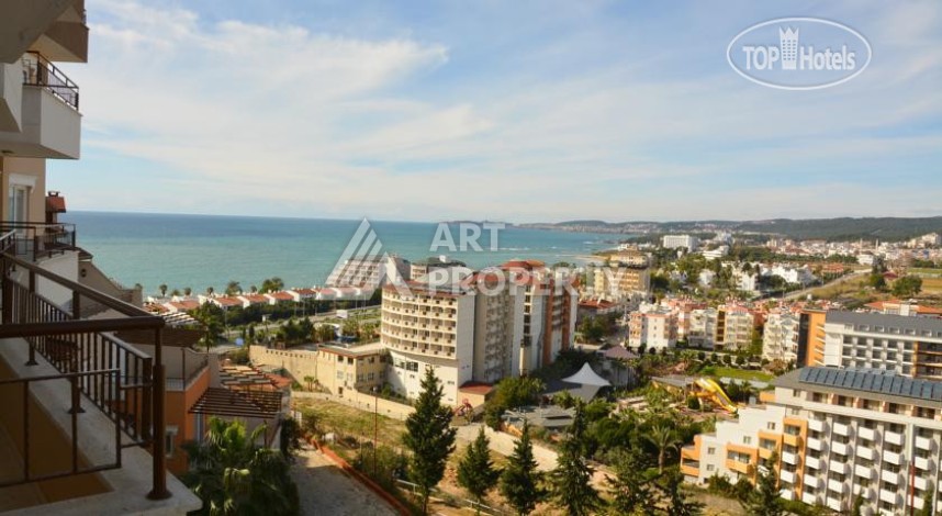 Таунхаус 2+1 под ВНЖ Тюрклере, 400 м от моря. - Ракурс 14